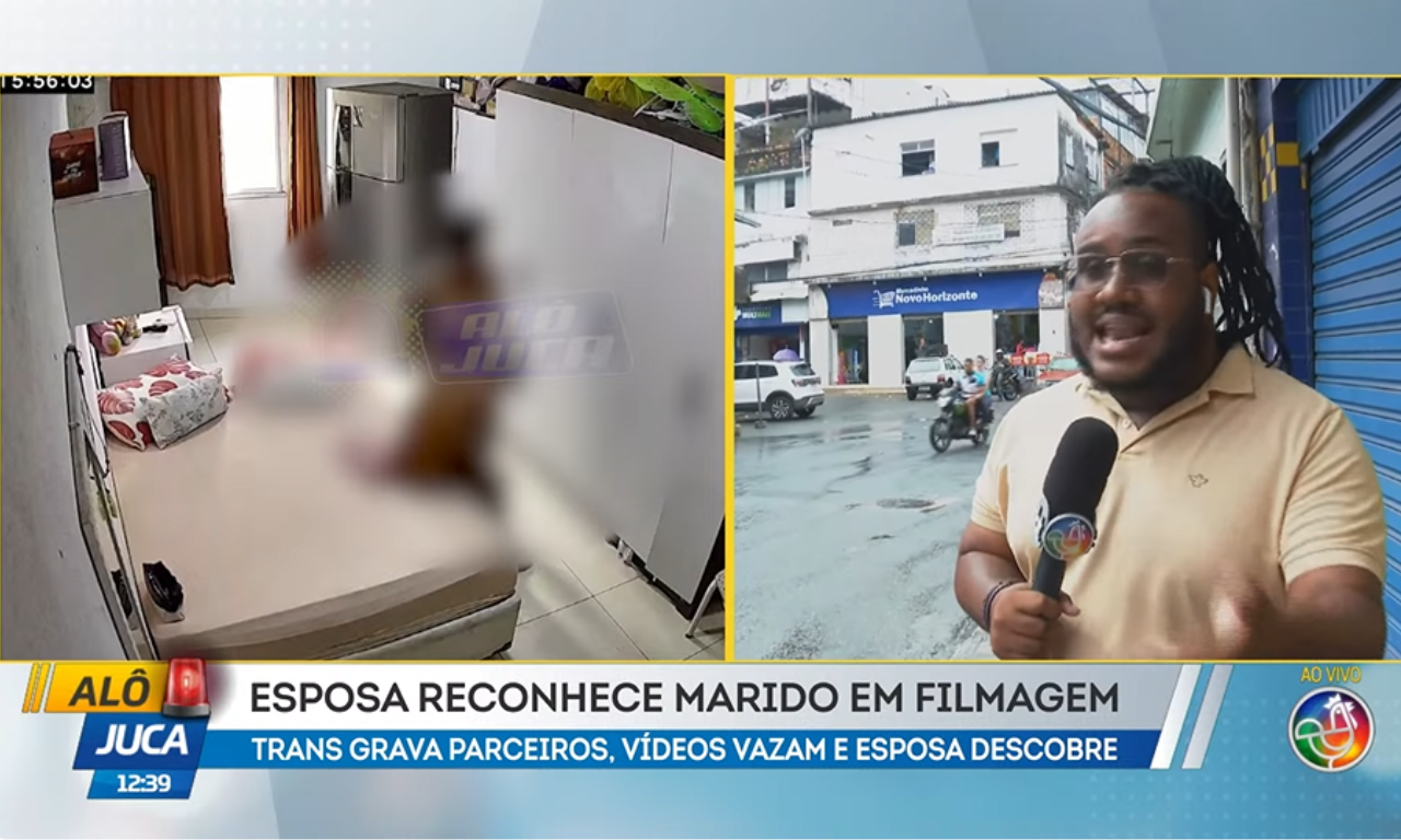 Mulher trans gravava parceiros. Foto: TV Aratu
