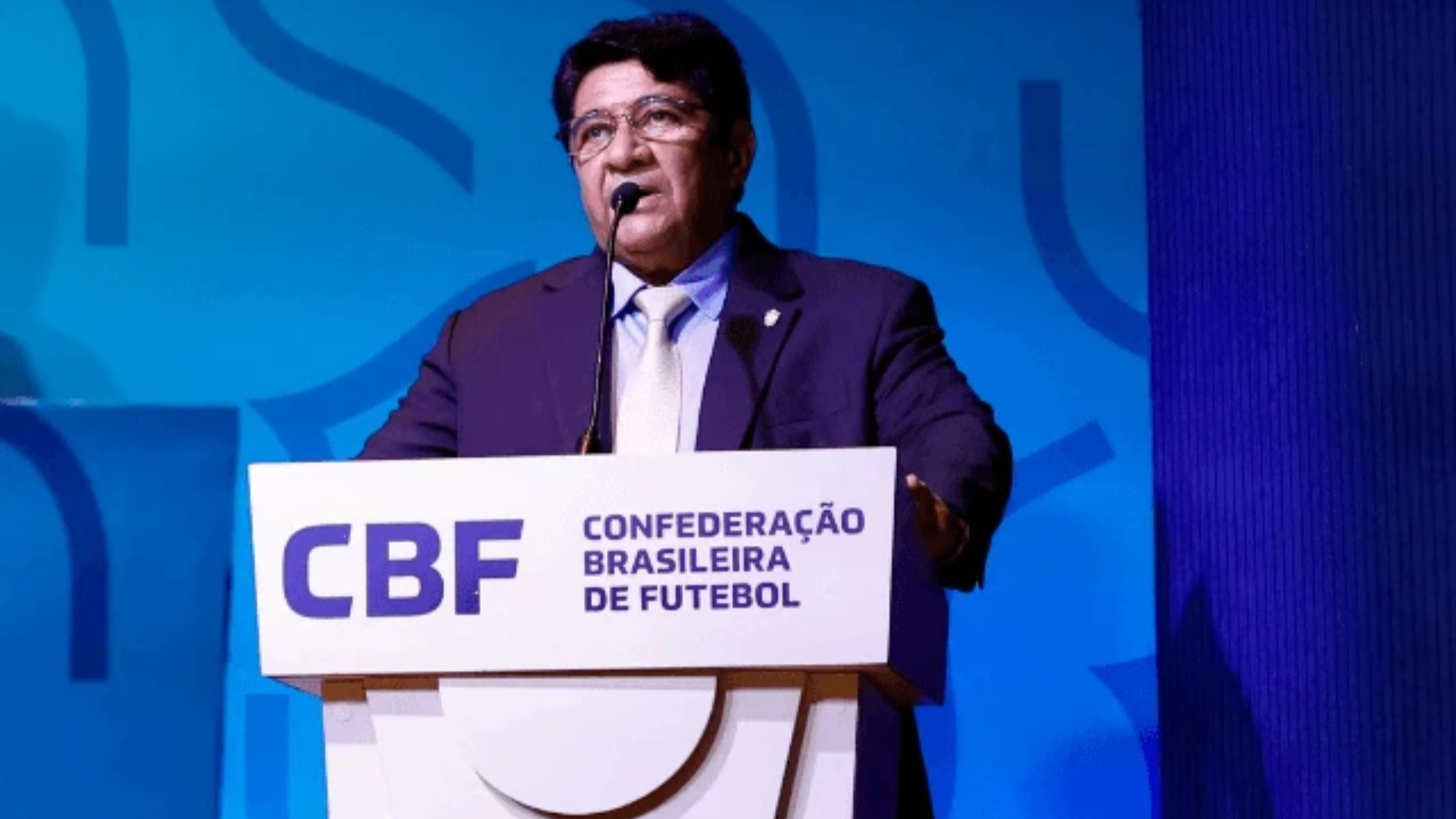 Ednaldo Rodrigues foi reeleito à presidência da CNF até 2030. Foto: Divulgação| CBF