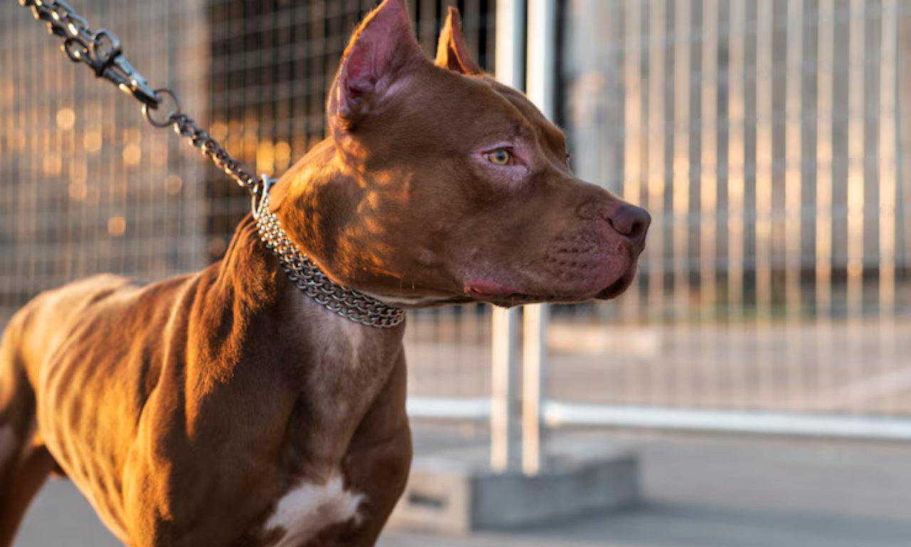 Ataque de Pitbull deixa três pessoas feridas. Foto: Imagem Ilustrativa | Freepik