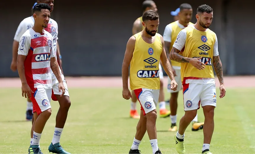 BAIANÃO: De volta, Allione pode ser uma novidade do Bahia hoje contra o Flu de Feira