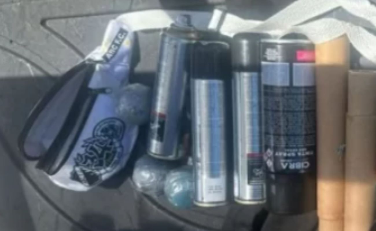 Integrantes da Bamor são detidos com armas brancasantes de partida do Bahia