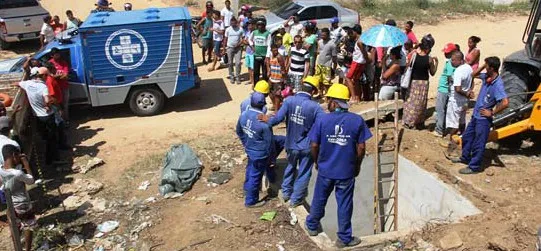 Adolescente morre após ser sugado por adutora em Serrinha