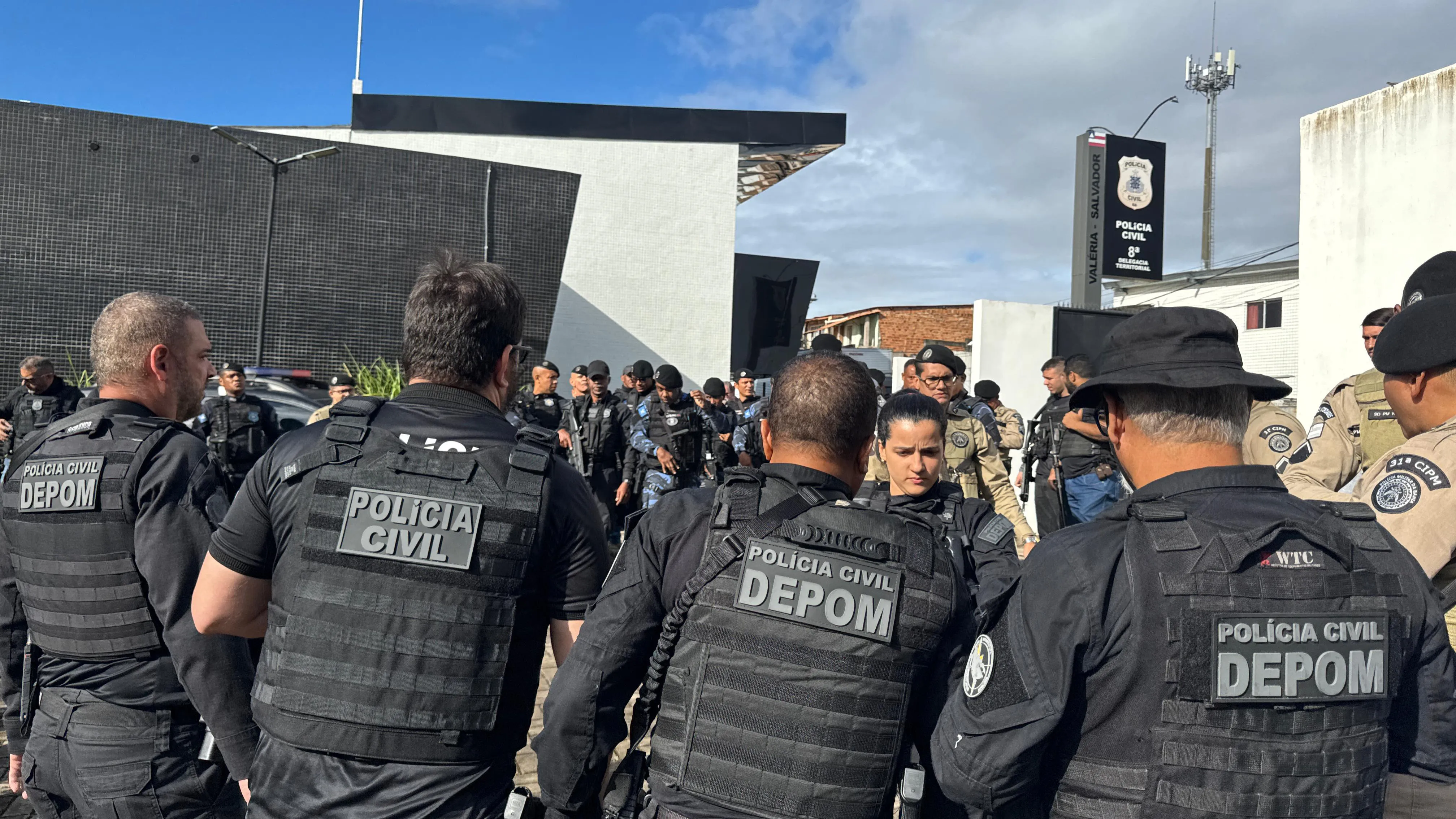 Operação em Jequié foi deflagrada pela Secretaria da Segurança Pública (SSP). Foto: divulgação / Ascom-PCBA
