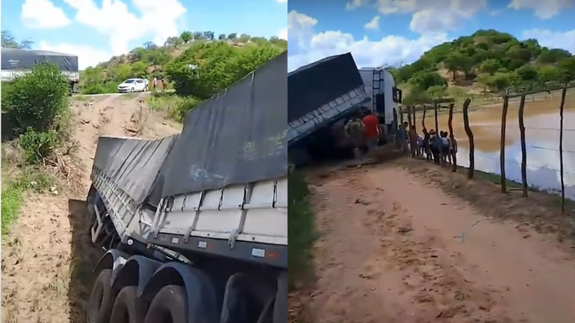 Batida deixou três pessoas morta na tarde de quarta-feira (29). Foto: Reprodução / Bom Dia Bahia