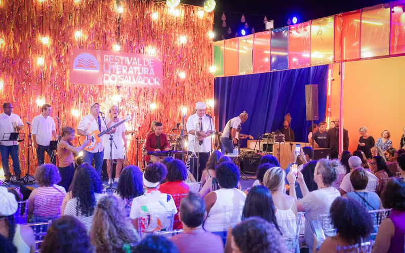 Um encontro entre literatura e audiovisual com debates, lan&ccedil;amentos e troca de ideias, reunindo escritores e criadores de conte&uacute;do/Foto: Salvador Shopping