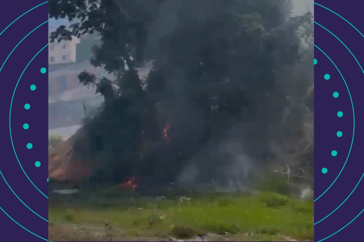 Inc&ecirc;ndio Em &Aacute;rea De Mata &Eacute; Registrado Em Salvador 