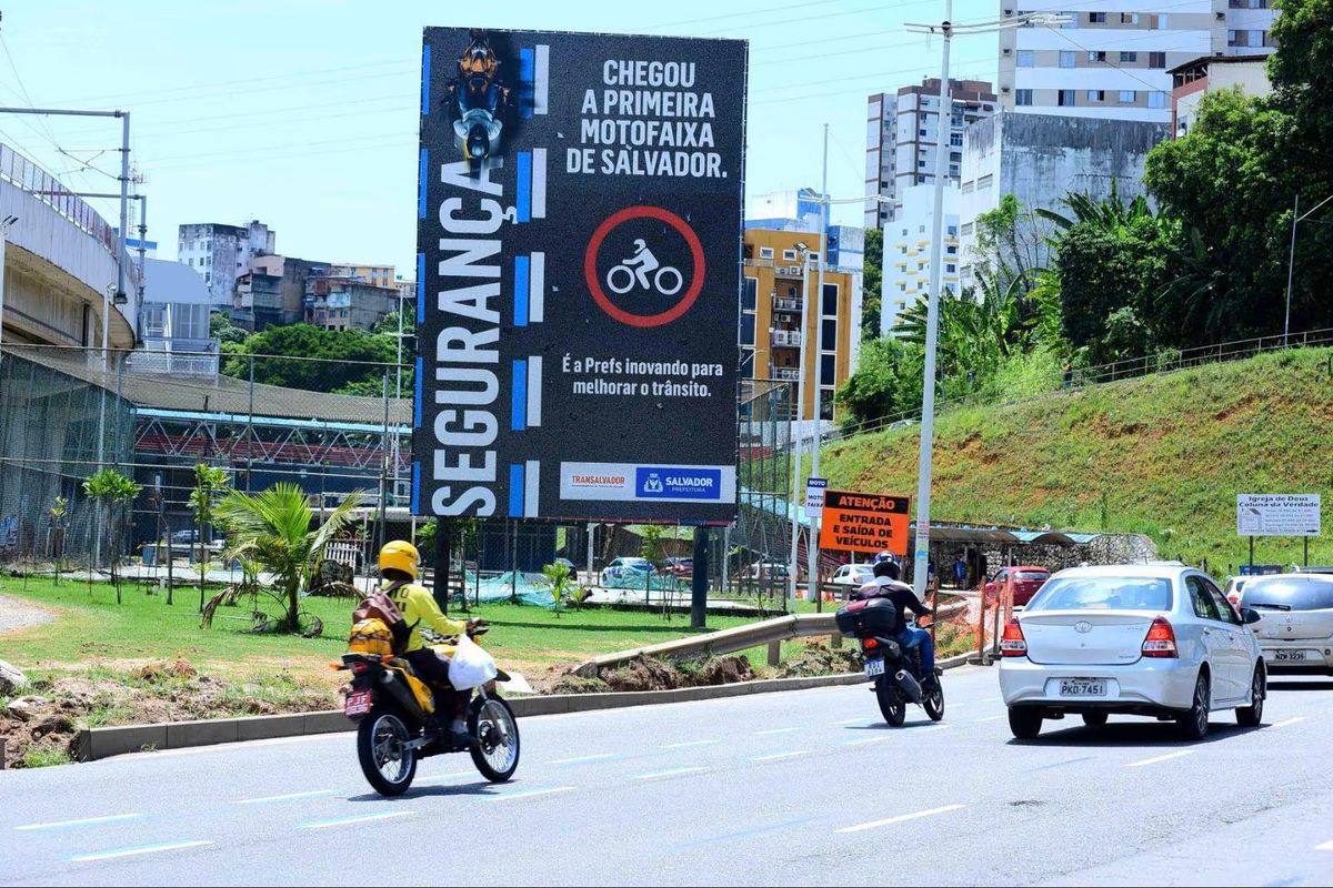 Acidentes com motociclistas apresentam crescimento em Salvador. Foto: Jefferson Peixoto | Secom /PMS