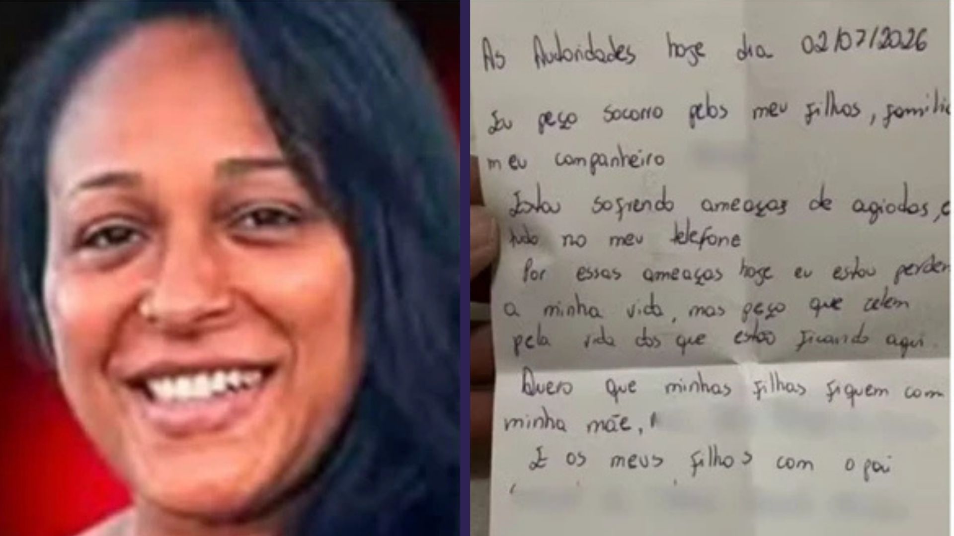 Mãe de Eliza Samúdio cobra respostas sobre sumiço de ex-mulher do goleiro Bruno. Foto: Reprodução