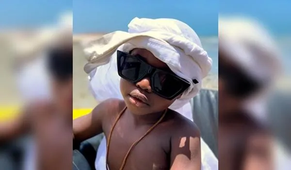 Filho de Bruno Gagliasso rouba a cena ao tocar e cantar para o Flamengo; veja vídeo