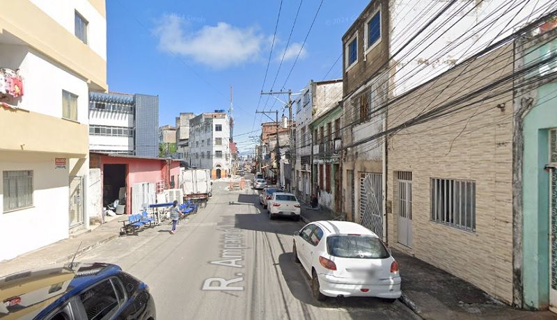 Situação aconteceu no bairro do Tororó. Foto: Reprodução | Google Maps