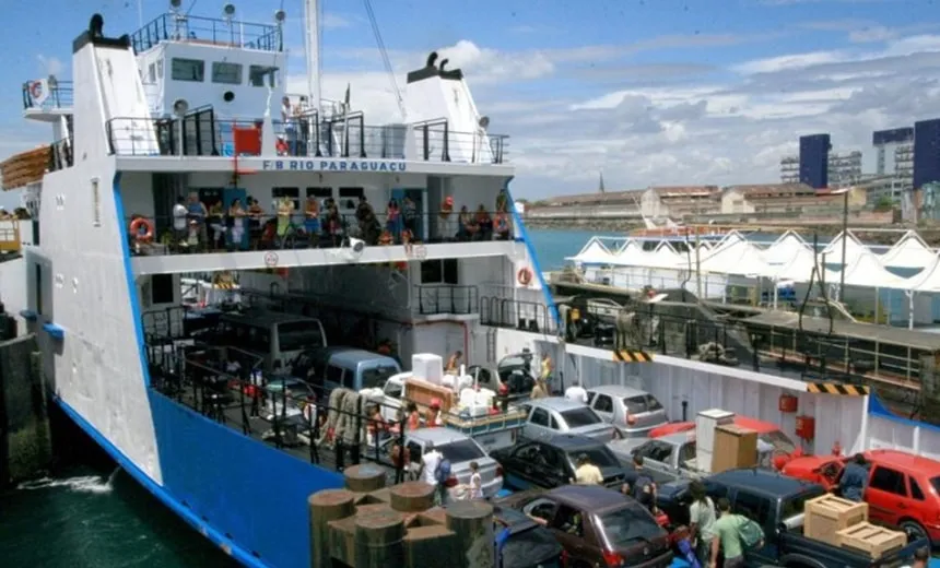 Operação Carnaval: ferry-boat funciona de forma ininterrupta a partir desta quarta-feira