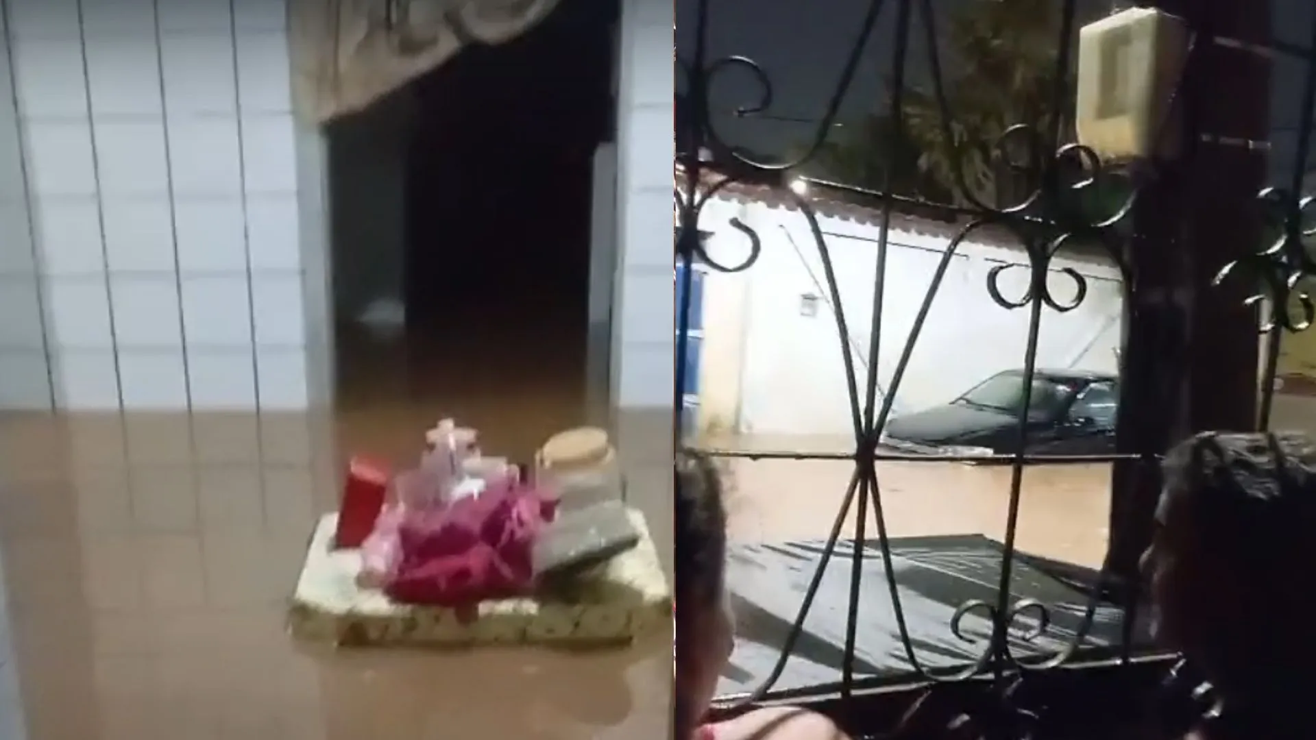 Chuva deixa ruas alagadas e água invade casas em Itapuã, em Salvador