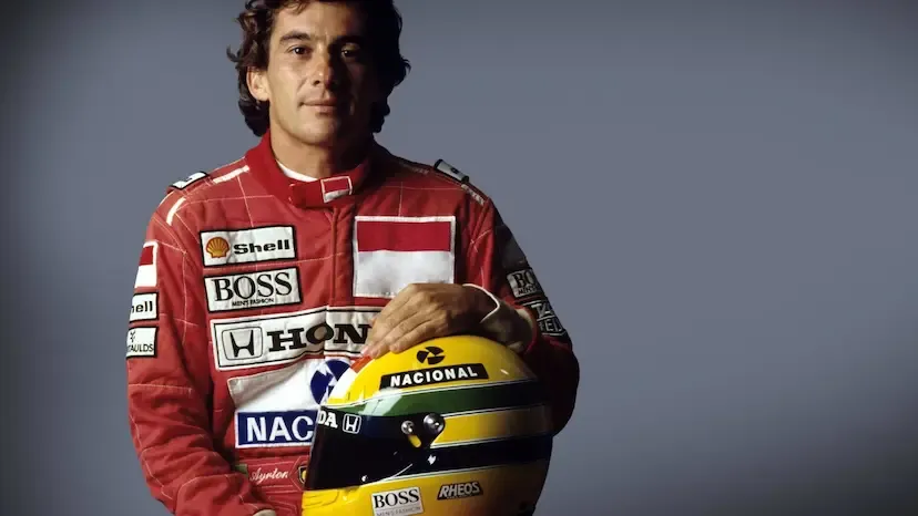 Ayrton Senna. Foto: Divulgação