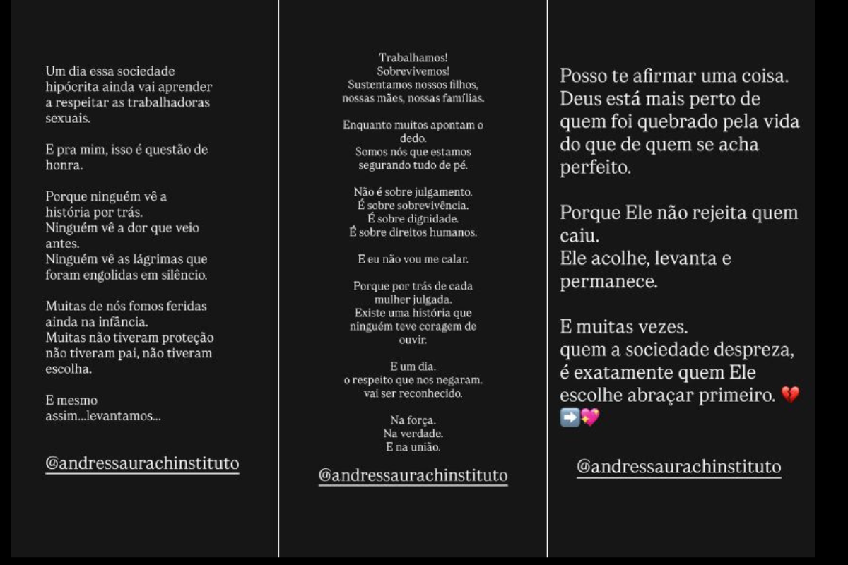 Andressa Urach Cria O Pr&oacute;prio Instituto. Foto: Reprodu&ccedil;&atilde;o Rede Social 