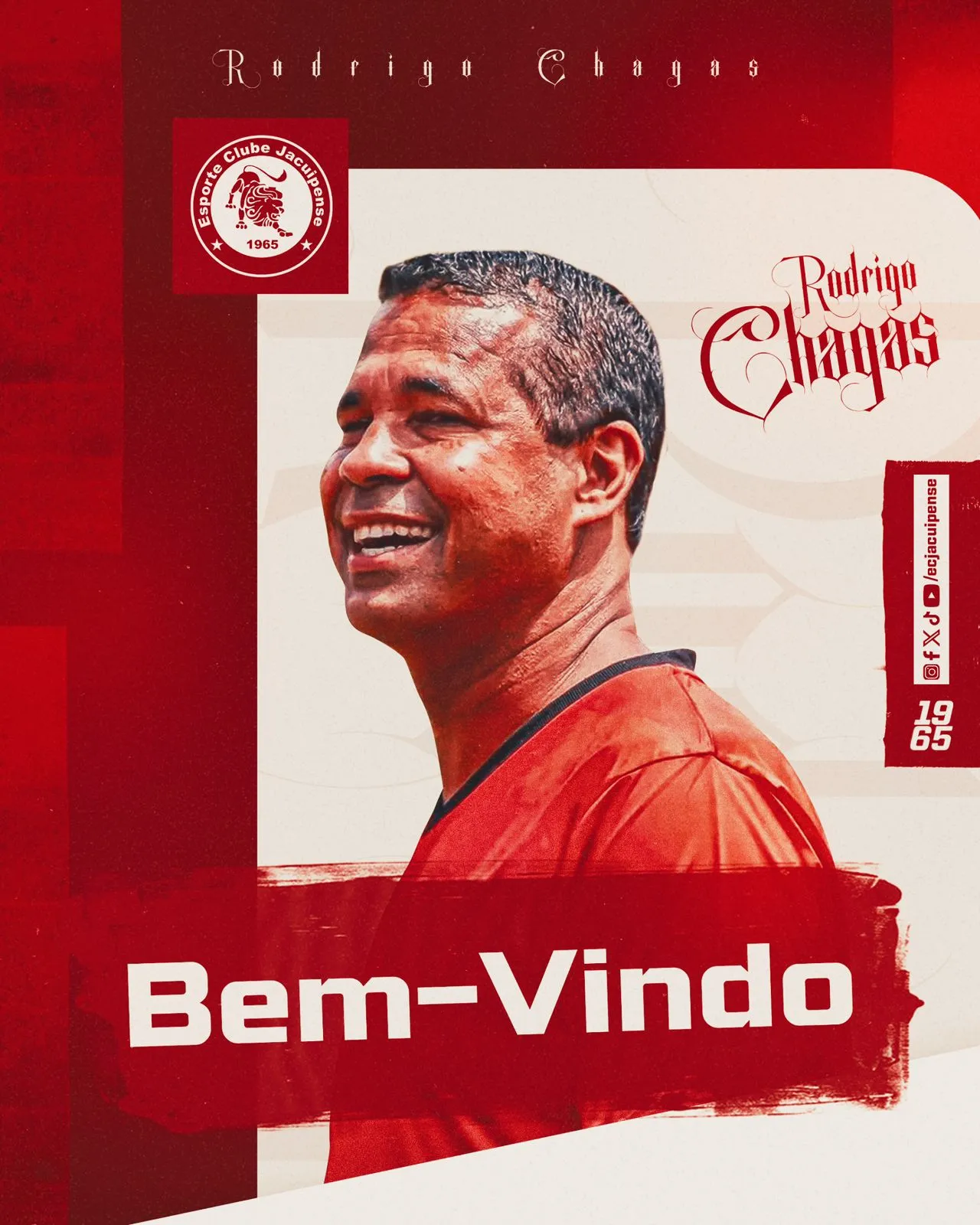 Rodrigo Chagas retorna ao comando técnico do Jacuipense