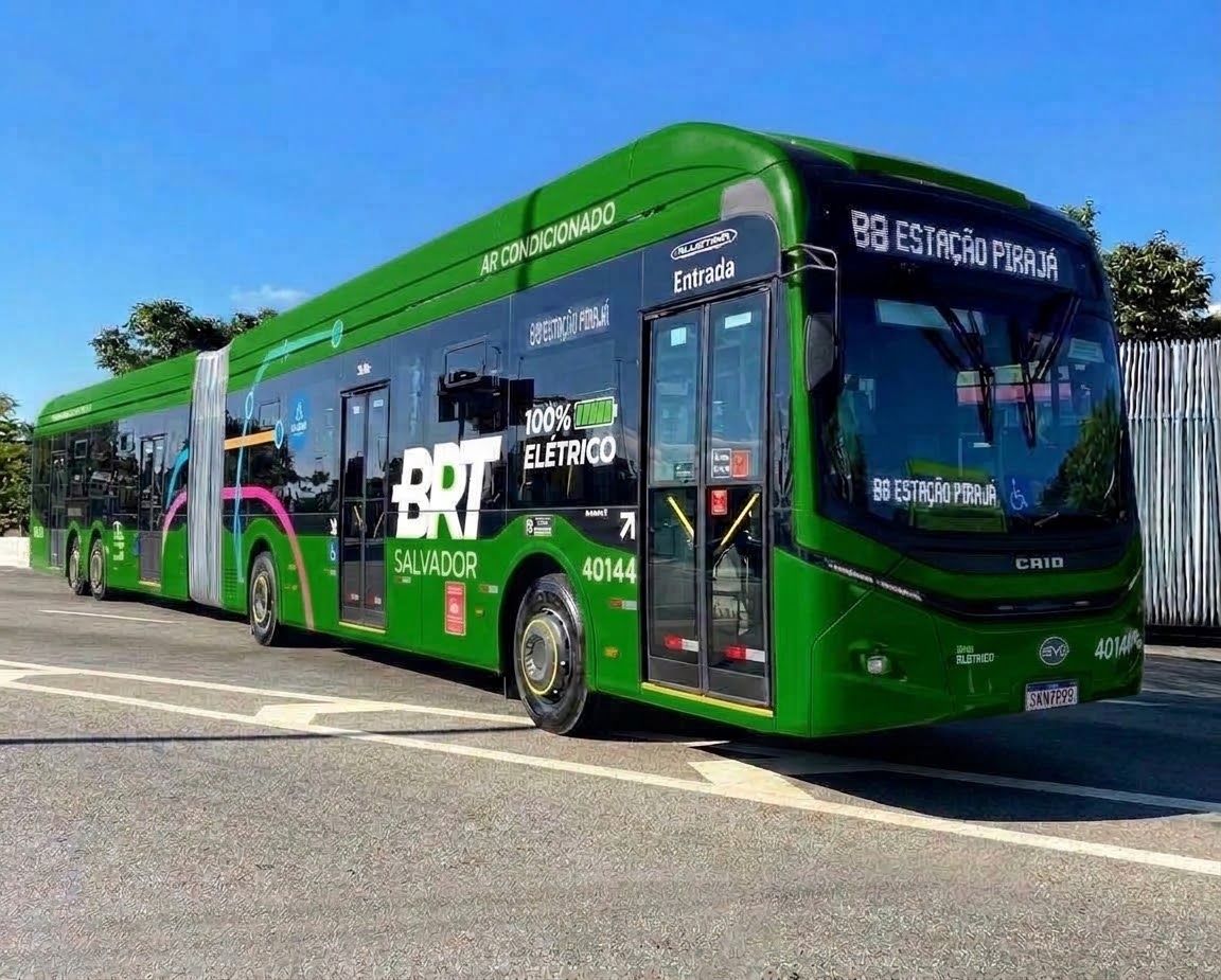 Novos ônibus no BRT Salvador