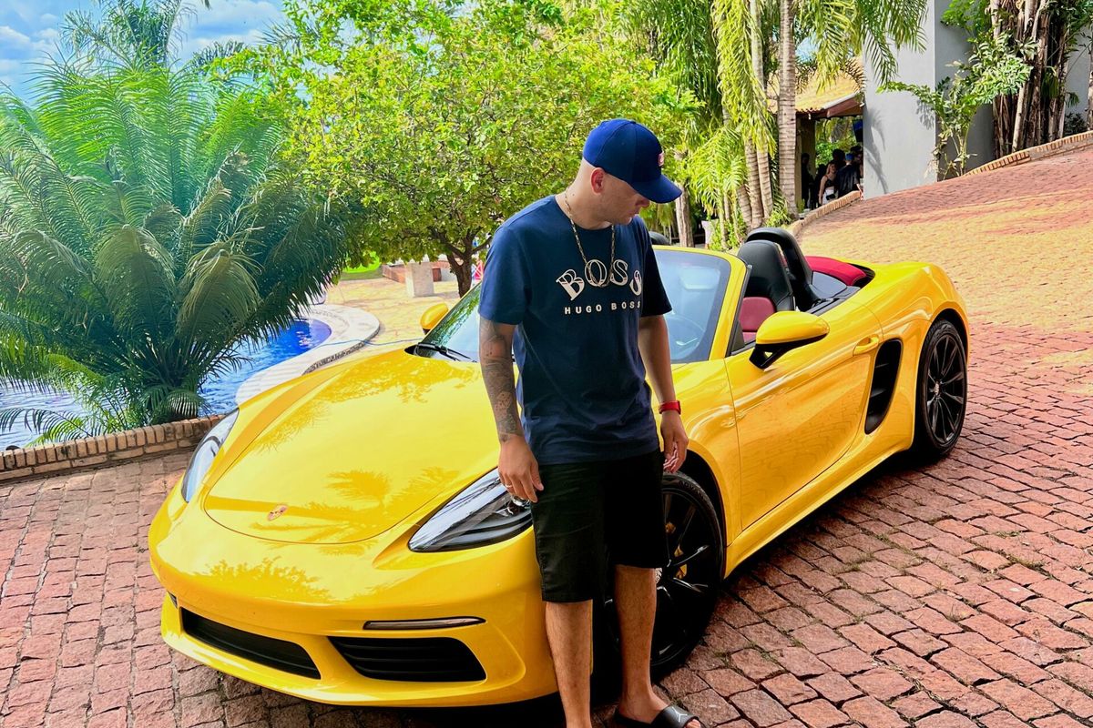 Diogo 305 teve o camarote interditado pela pol&iacute;cia. Foto: Redes Sociais