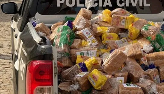 Trio é preso em flagrante por roubar 410 sacos de pães em Santo Antônio de Jesus