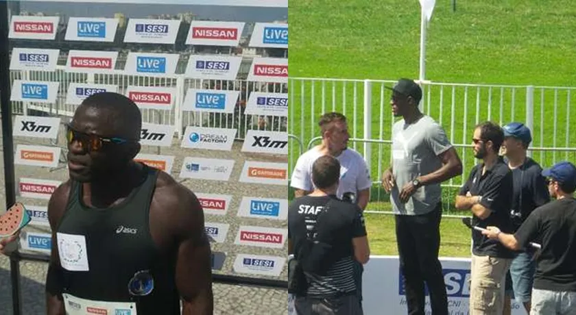 Brasileiro quer correr “pelo menos 50 m” na frente de Bolt