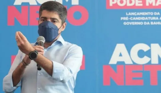 Com "ACM, meu amor", Neto lança candidatura ao Governo e pede cautela na nacionalização da eleição; "não acreditava que Bolsonaro seria presidente"