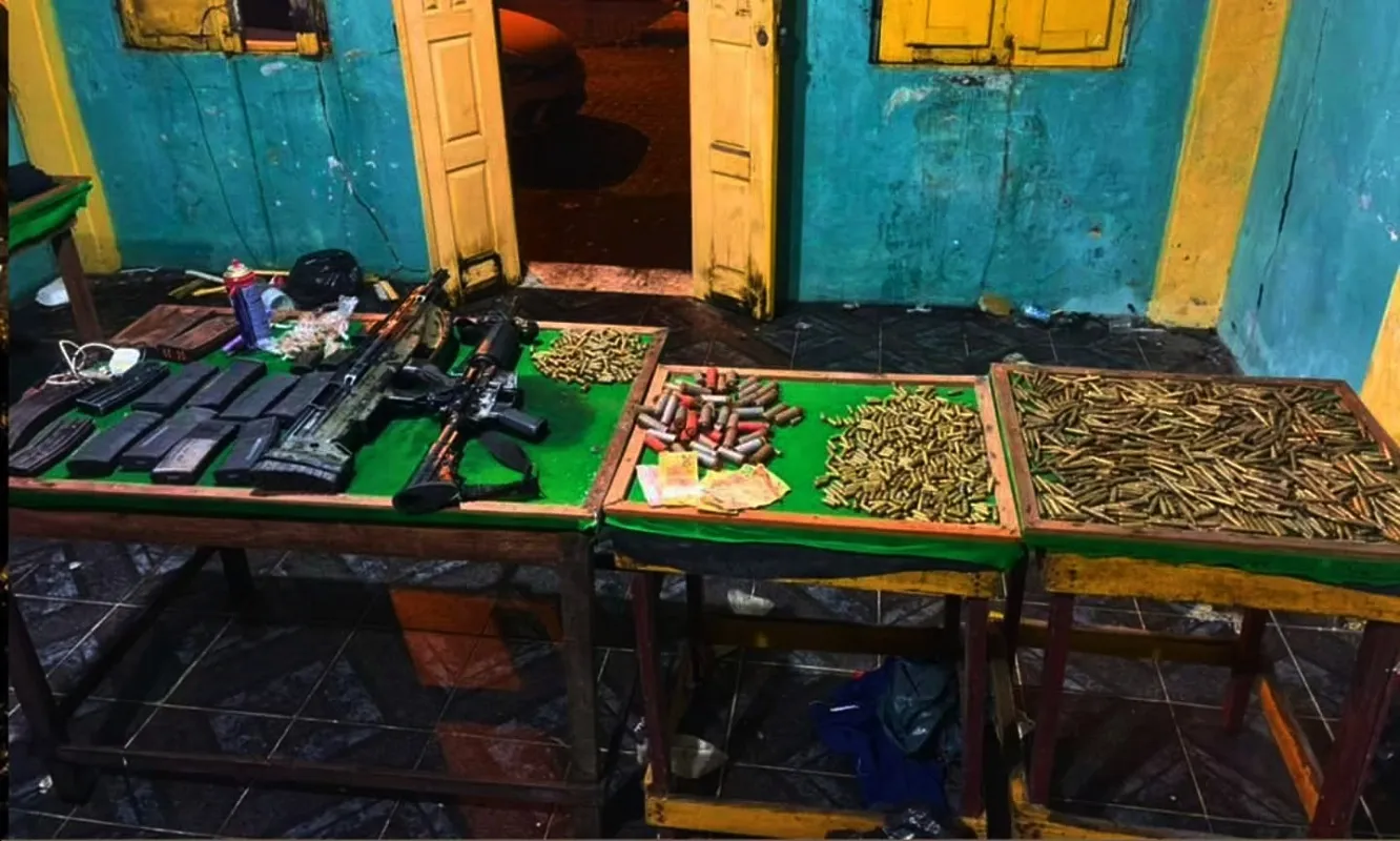 Suspeitos mortos maragogipe apreensão de armas