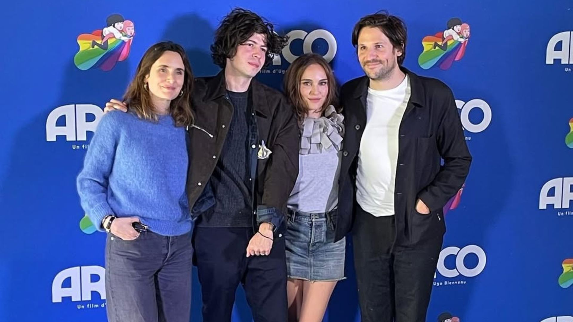 Parte da equipe do filme Arco | Foto: reprodução/Instagram (@natalieportman)