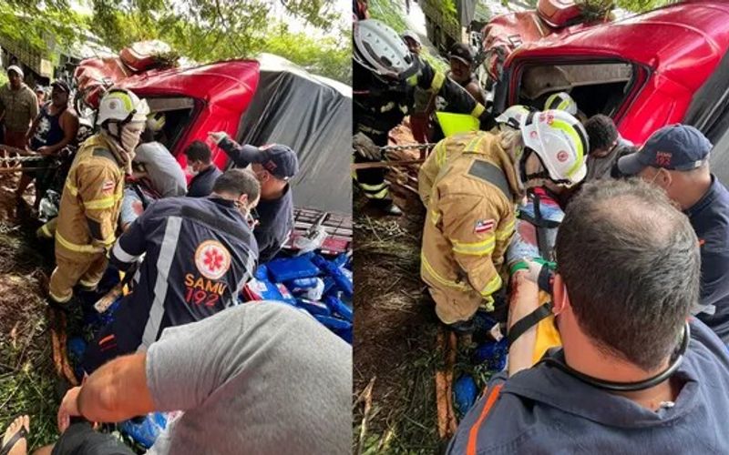 A Serra da Pirajiba, onde ocorreu a colis&atilde;o entre os caminh&otilde;es, &eacute; conhecida por curvas acentuadas e trechos de declive, o que exige aten&ccedil;&atilde;o redobrada dos motoristas, principalmente de ve&iacute;culos de carga/Foto: 17&ordm; BBM