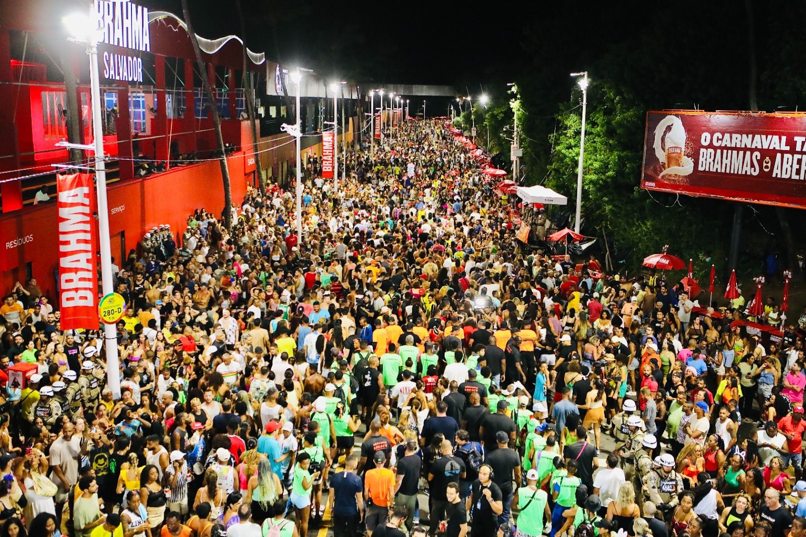 Mesmo no início da semana, milhares de pessoas acompanharam o artista na pipoca. Foto: Lucas Moura | Secom PMS