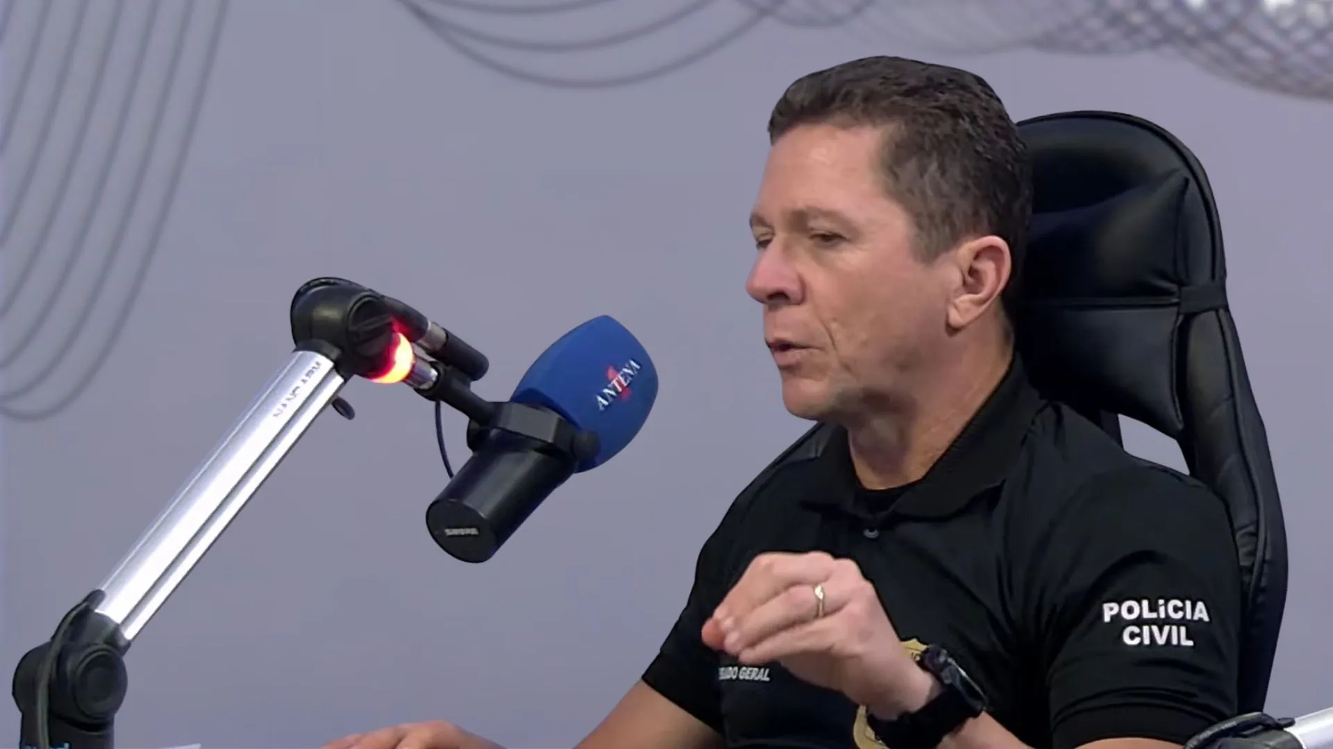 Delegado-geral da Polícia Civil da Bahia, André Viana