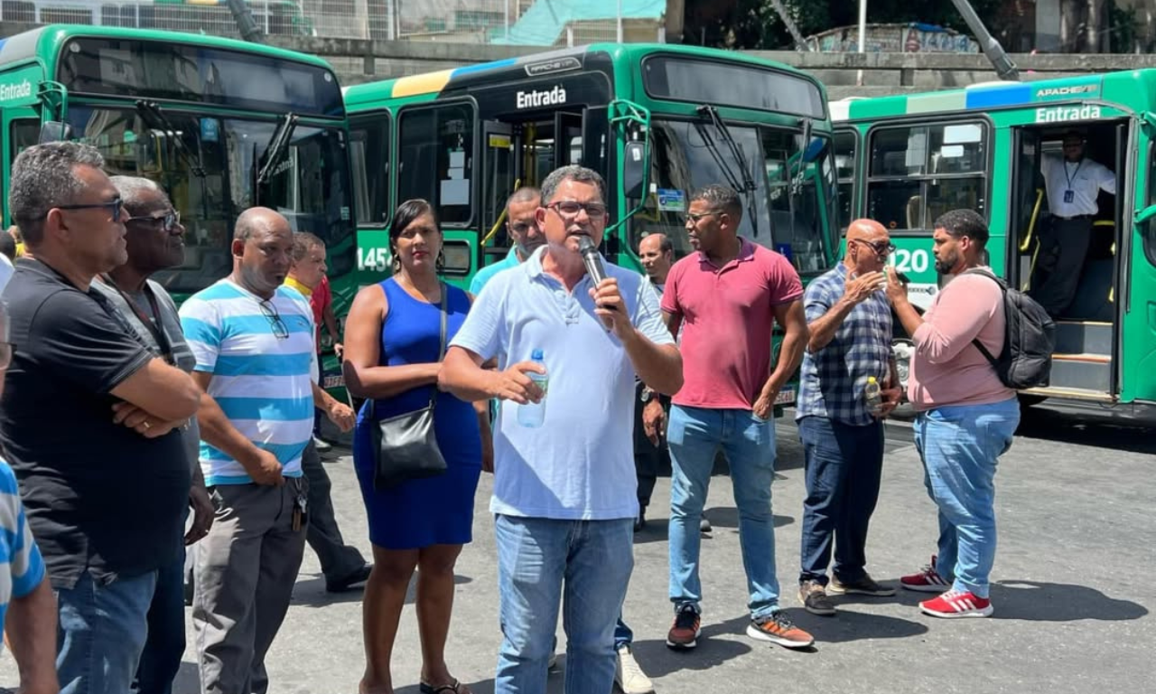 Rodoviários ameaçam greve. Foto: redes sociais | @sindicatodosrodoviarios_ba
