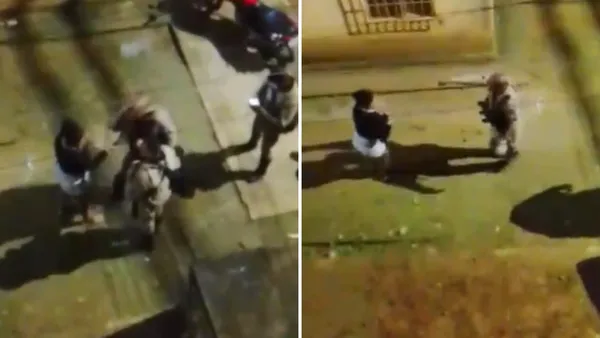 Policial militar que agrediu mulher com tapa no rosto em Feira de Santana é investigado. Foto: Reprodução Redes Sociais