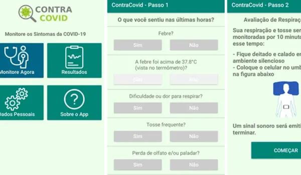 Pesquisadores da UFRB desenvolvem aplicativo gratuito para monitorar sintomas do coronavírus