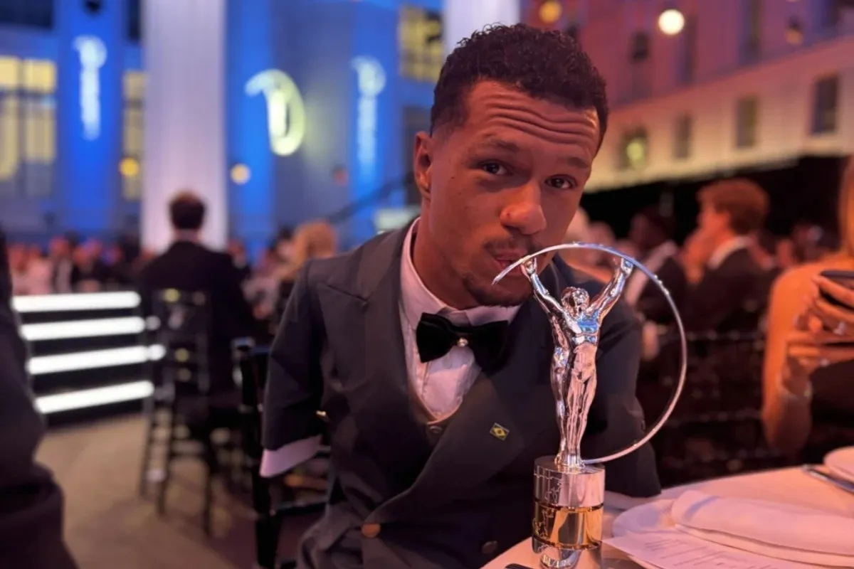 Prêmio Laureus: Gabriel Araújo é eleito atleta paralímpico do ano