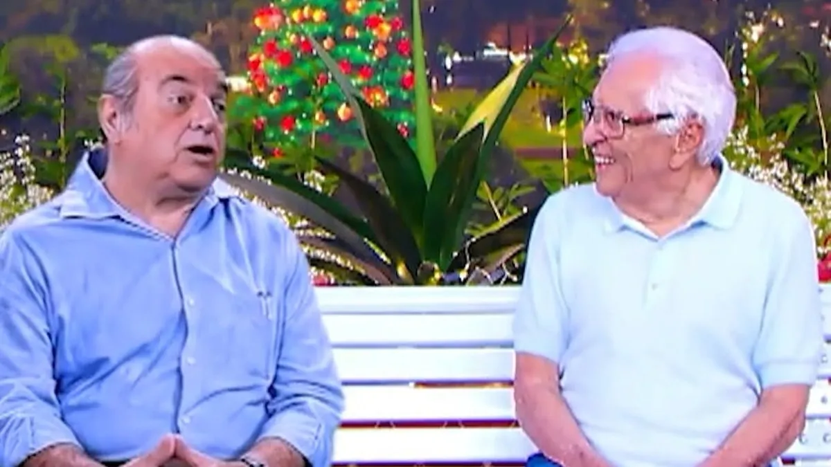 IA cria reencontro de Carlos Alberto de Nóbrega com pai em 'A Praça é Nossa'