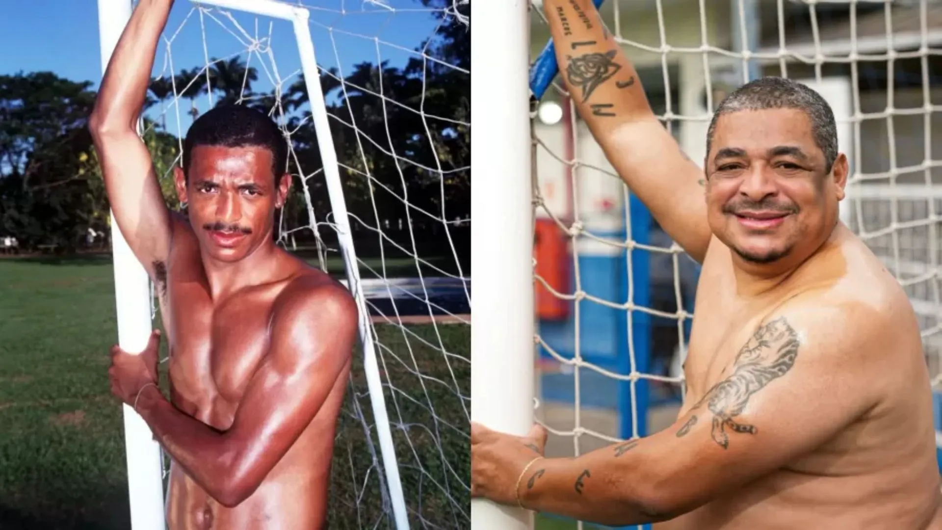 Vampeta mostra tudo novamente: ex-jogador repete ensaio da G Magazine