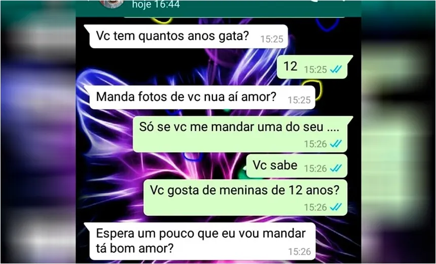 Mãe se passa por criança e flagra suspeito de pedofilia; homem foi liberado após fiança