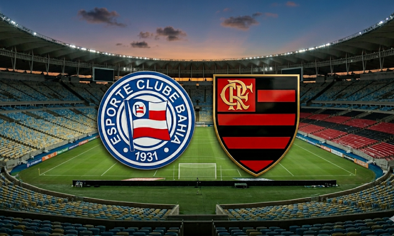Empatados na tabela, Flamengo e Bahia se enfrentam no Maracan&atilde; neste domingo.Foto: Divulga&ccedil;&atilde;o