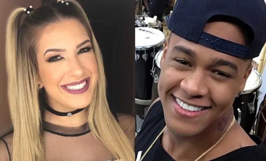 Leo Santana curte Carnaval na pipoca disfarçado com Lore Improta; veja