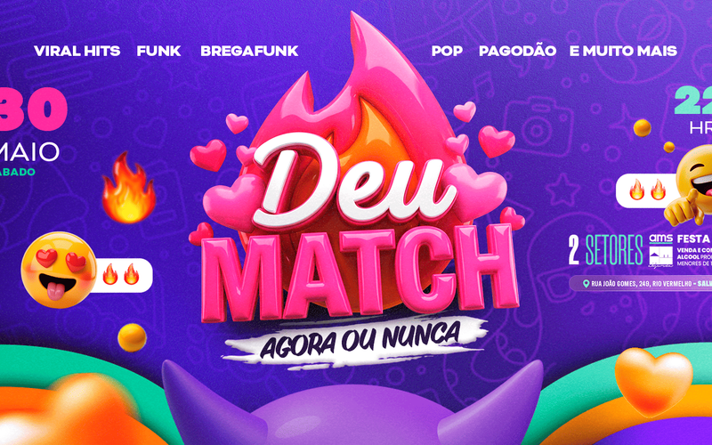 O evento tem tem&aacute;tica de paquera, com din&acirc;micas e intera&ccedil;&otilde;es para ajudar o p&uacute;blico a encontrar novos 