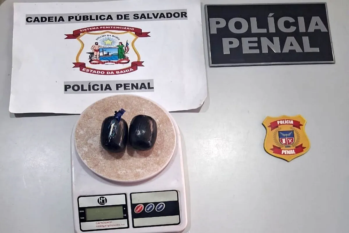 droga presídio Salvador