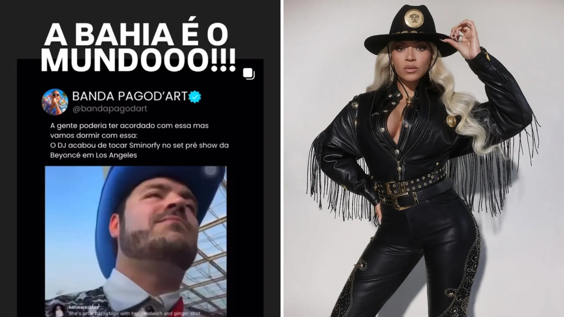 Pagodart anima pré-show da Beyoncé em Los Angeles: ‘A Bahia é o mundo’