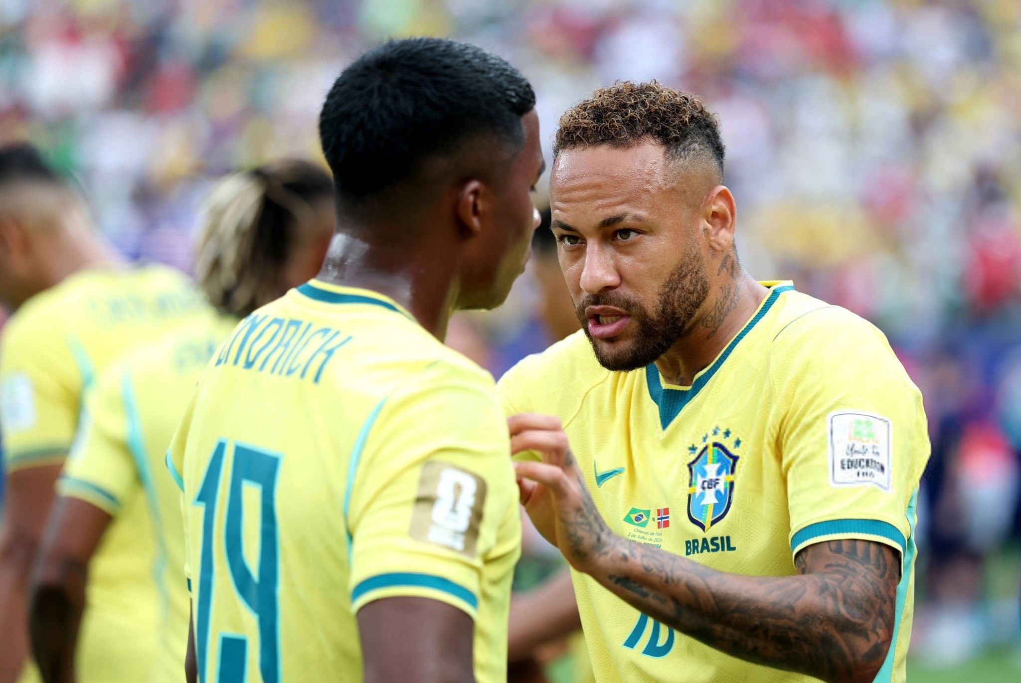 Brasil perde para Noruega