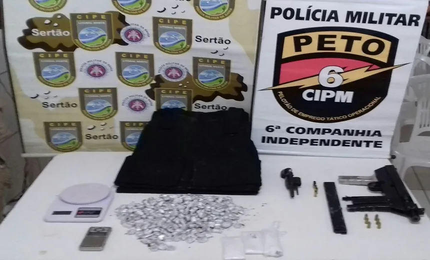 Homem morre e submetralhadora é apreendida em Rio Real