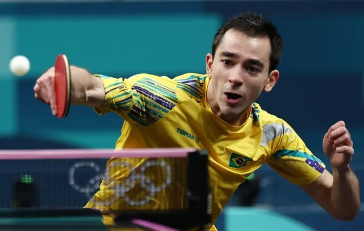 Tênis de mesa: Calderano avança às oitavas de WTT Champions na França