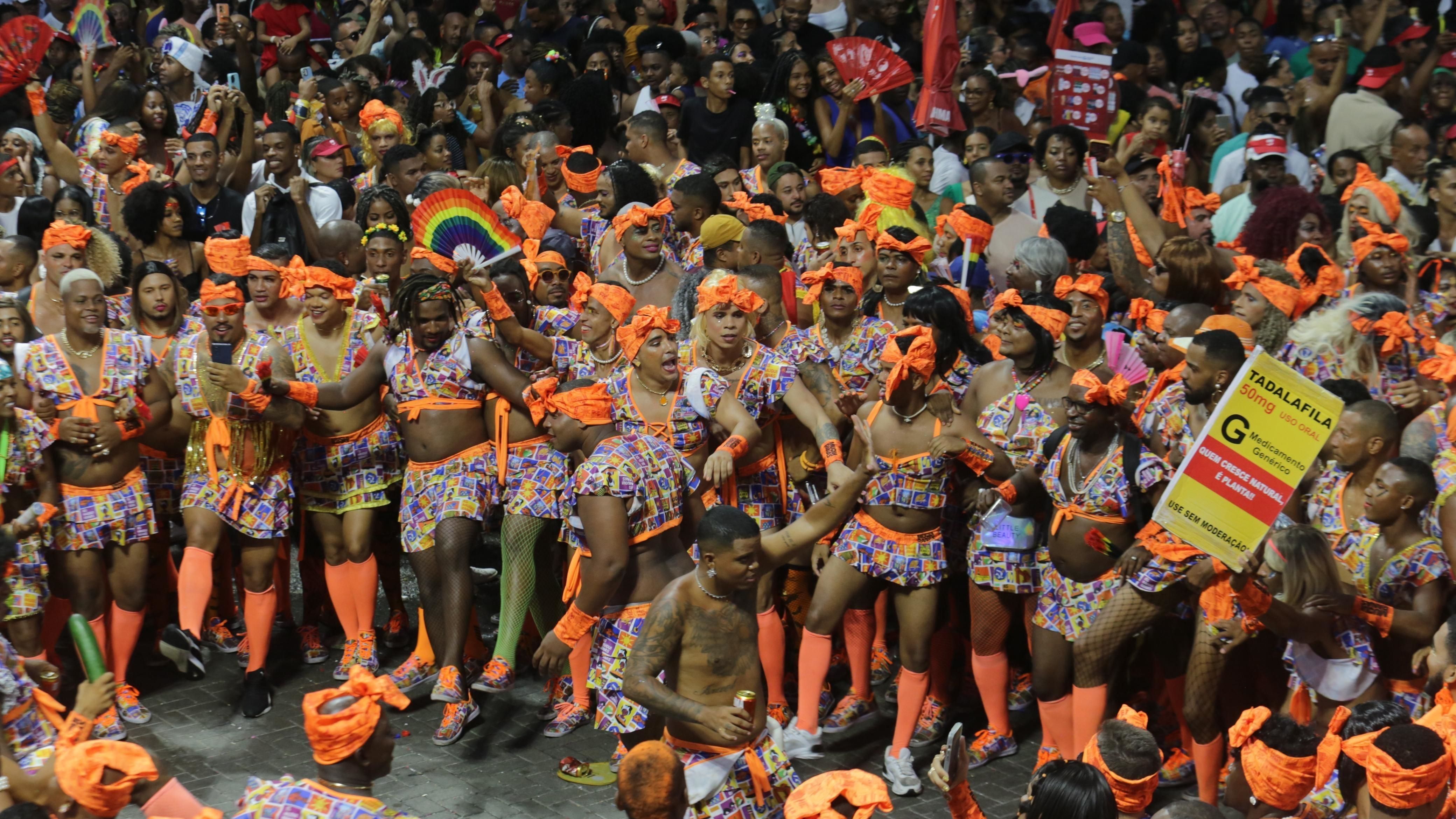Imagem ilustrativa do bloco As Muquiranas | Foto: Gilberto Jr./Secom