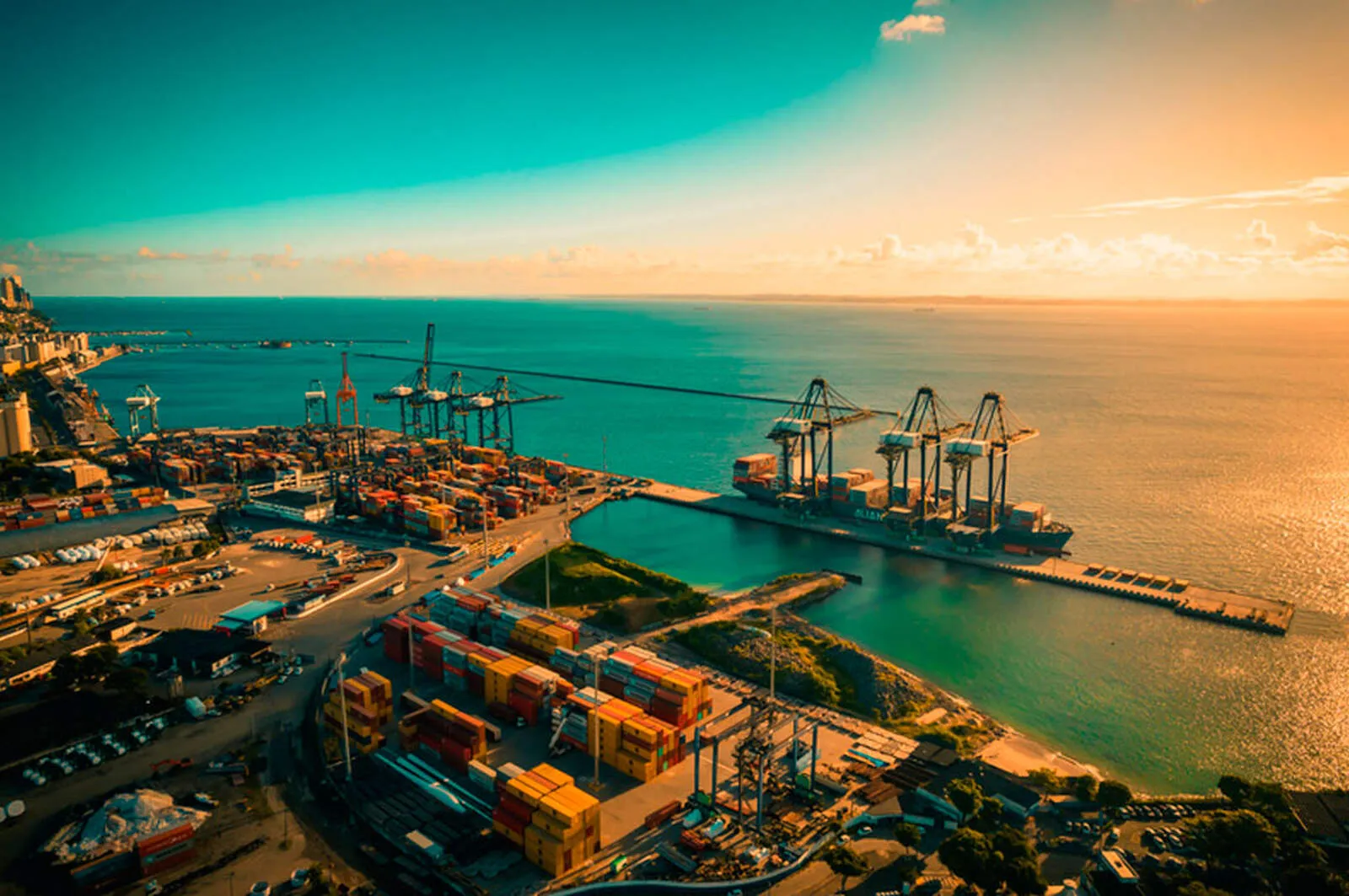 imagem do porto de salvador 