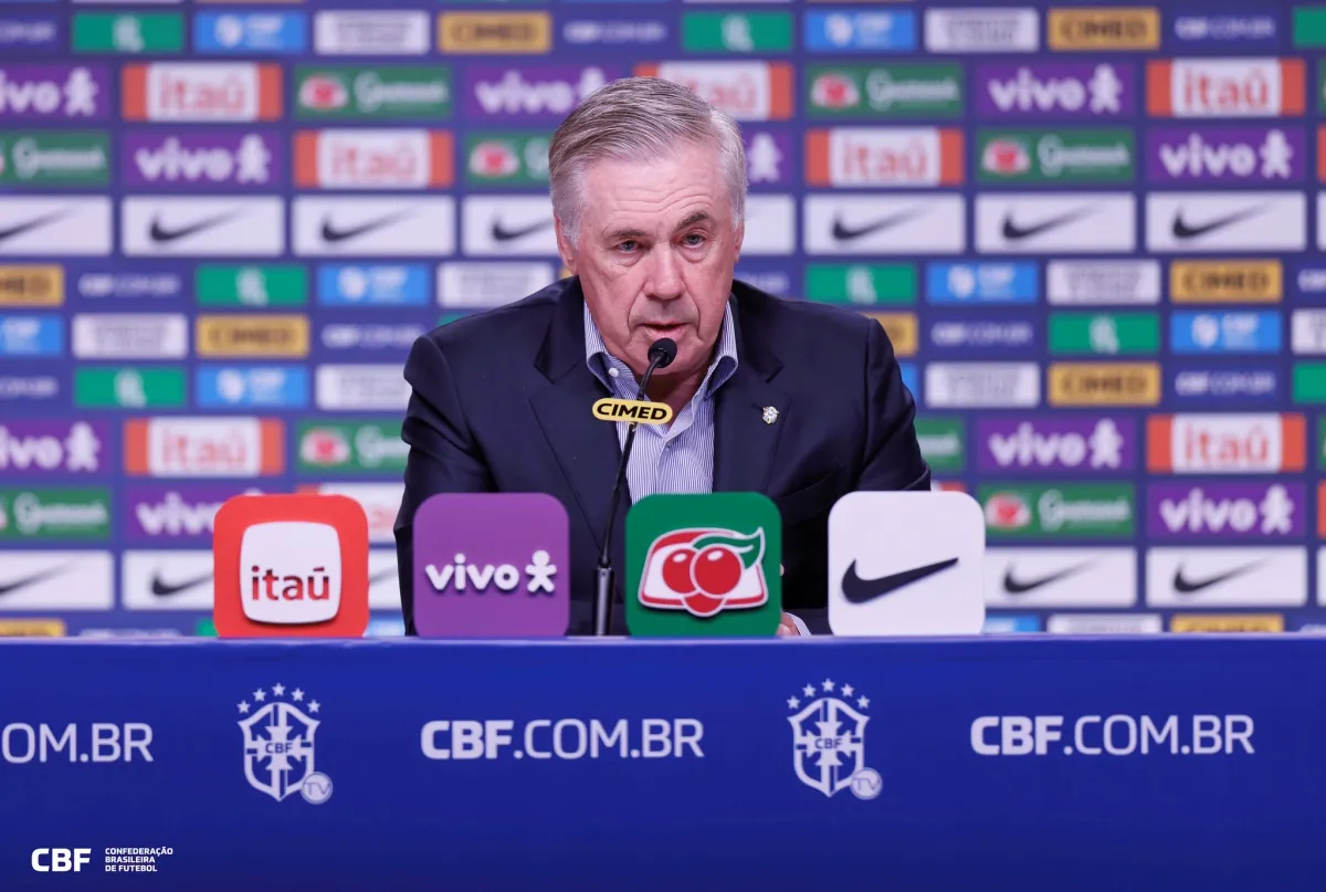 Com retornos e poucos atletas do Brasileirão, Ancelotti convocação Seleção