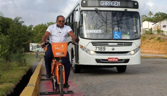 Motoristas de ônibus de Salvador receberão treinamento para dirigir ao lado de ciclistas