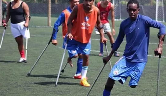 Apoio, destaques, competições e mais: conheça o Futebol Society de Amputados do Bahia