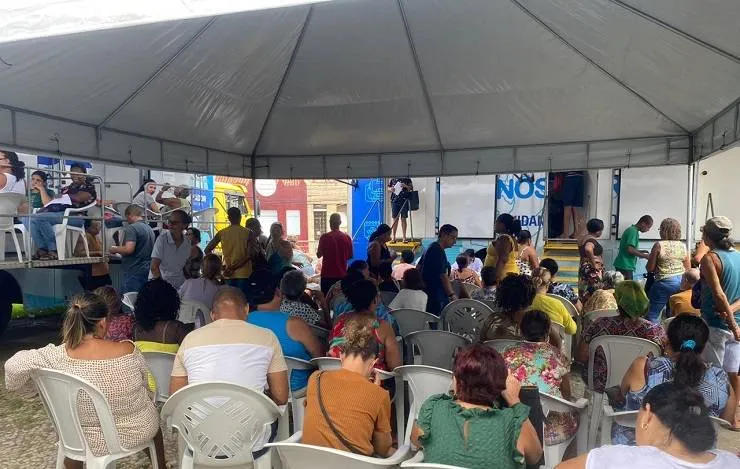 Programa Saúde nos Bairros oferece consultas e exames gratuitos no Largo da Soledade